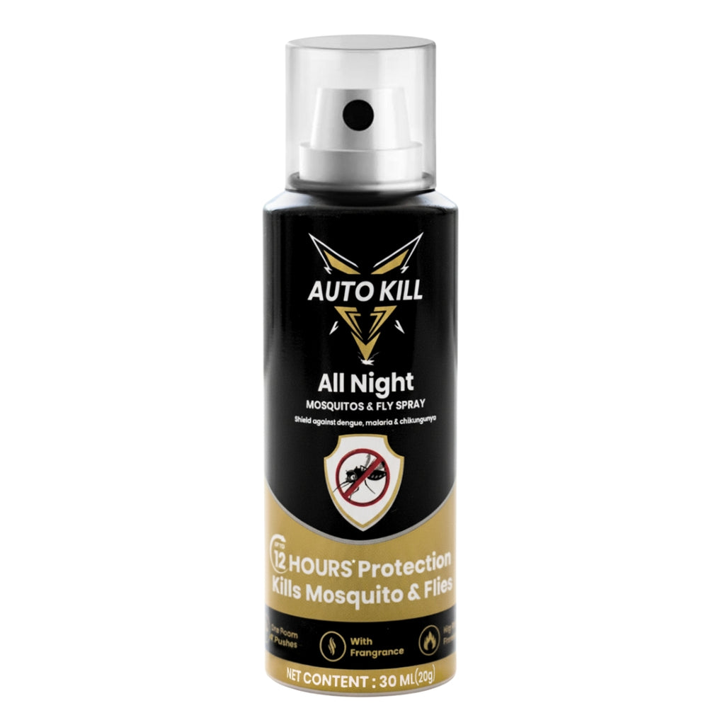 Autokill 2 in 1 Mosquito Killer & Cockroach Killer Spray - 600ml | All Insect Killer | Lemon Fragrance | 100% Kill Guarantee | Mosquito Repellent, Mosquito Spray Aerosol