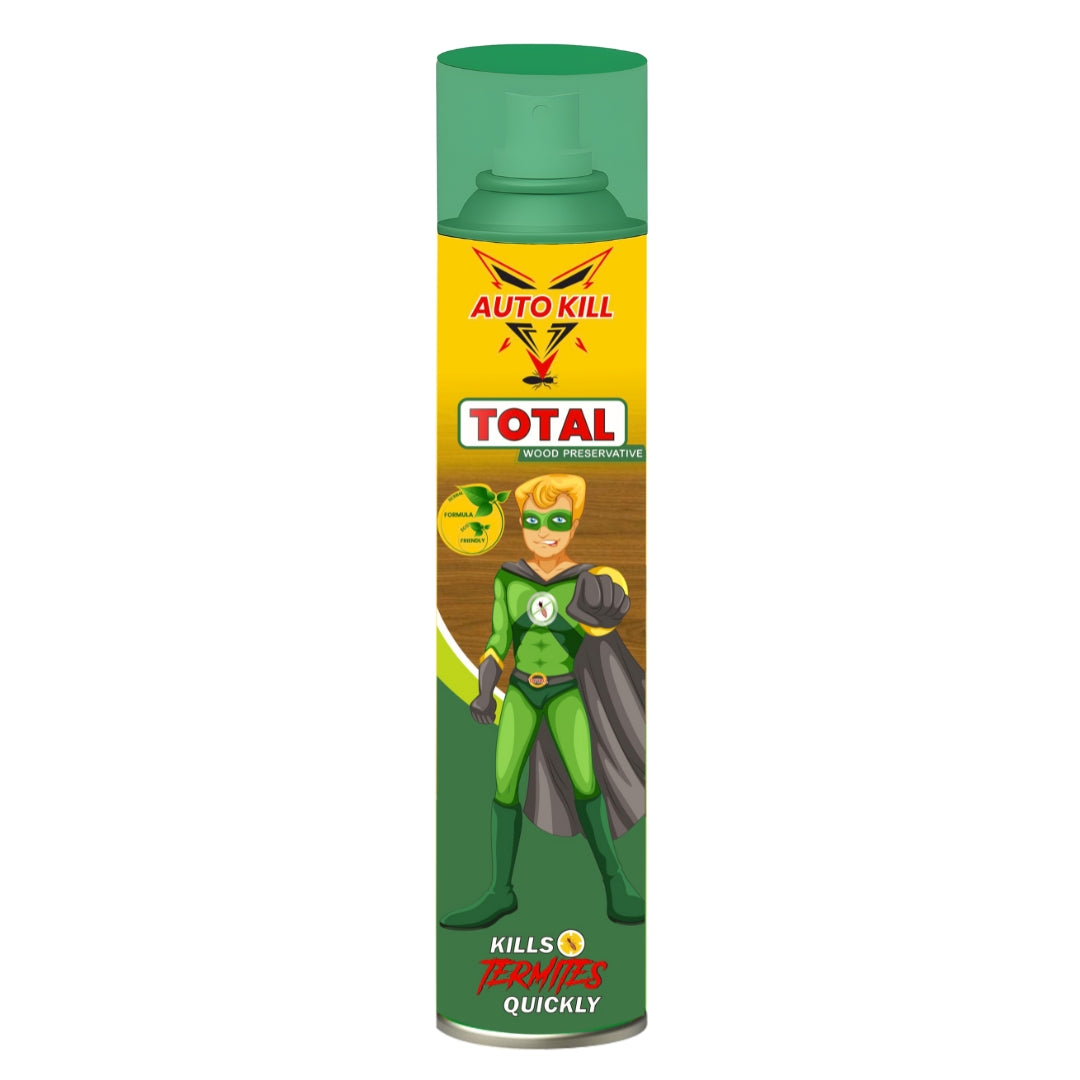 Autokill Terminator Eco-Friendly Termite Killer Spray, DIY Pest control to keep Termites, Borer & insects away from wooden furniture of home & office | Ideal for protection of furniture during monsoon.